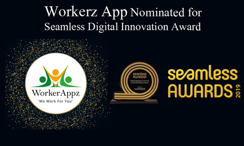 Workerz App Nominated for seamless digital innovation award