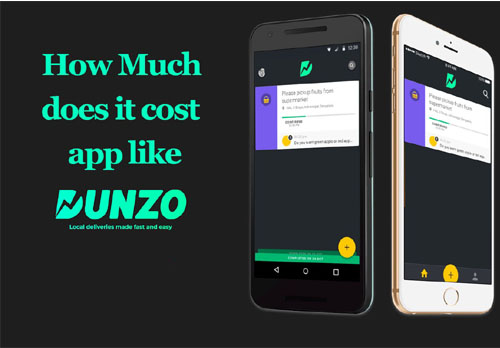 Food delivery app services like Dunzo