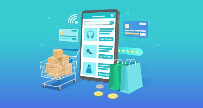 Retail mobile app in business